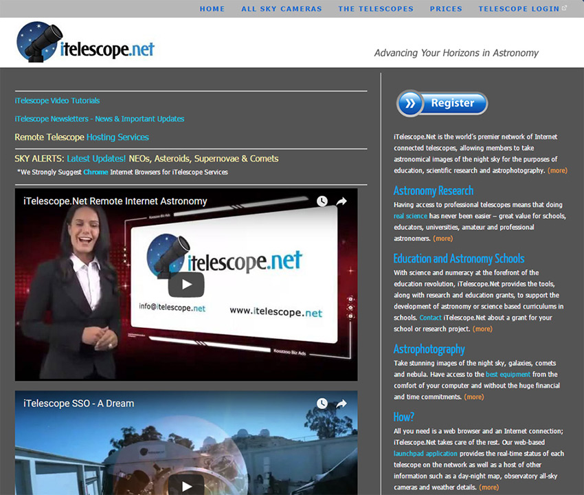 iTelescope.Net
