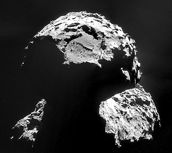 Фотографии кометы 67P Чурюмова — Герасименко