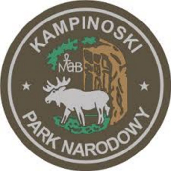 Лось на эмблеме Кампиносского национального парка Польши