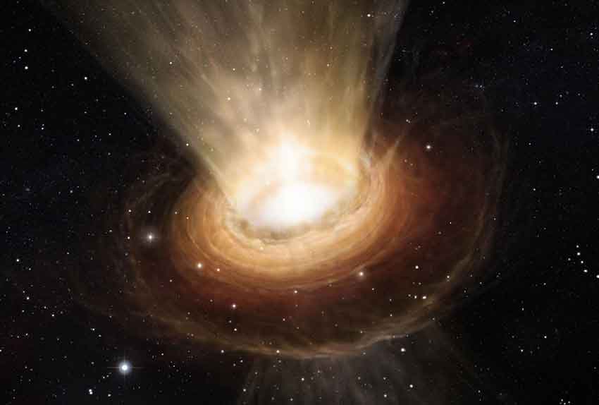 «Чёрная дыра» во Вселенной