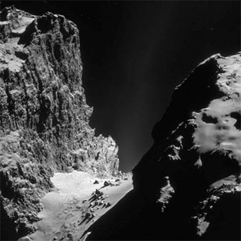 На комете Чурюмова–Герасименко