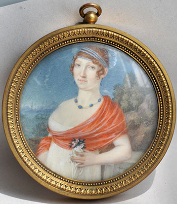 Ж.А.Лоран. Женский портрет. Франция. 1800-е годы
