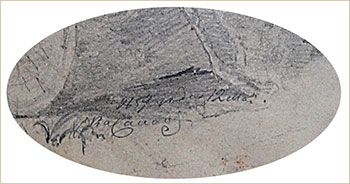 Подпись на рисунке «Казаки-пластуны»