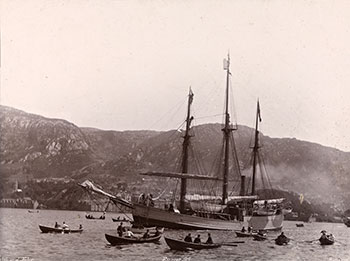 «Фрам» отплывает из Бергена, 2 июля 1893 года
