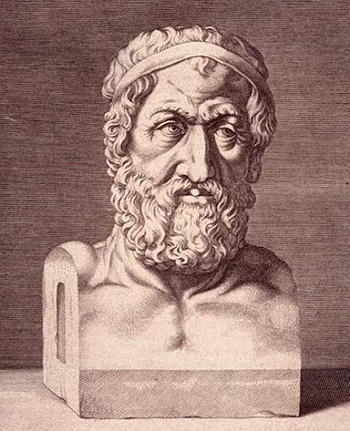 Древнегреческий философ Зенон из Элеи