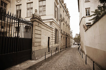 Париж. Улица Феру. Фото 1920-х гг.