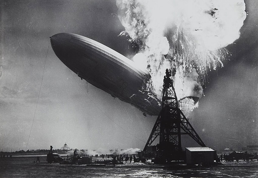 Вибух дирижабля «Гінденбург»