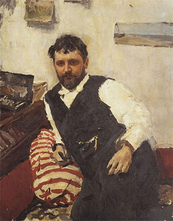 В. Сєров. Портрет К. Коровіна