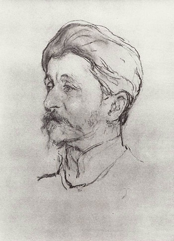 В. Сєров. Портрет М.А. Врубеля